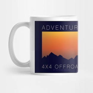 4x4 Offroad Adventure - Golden Skies Mug